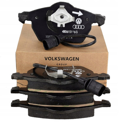 ORYGINALNE KLOCKI HAMULCOWE PRZÓD AUDI A6 C5 C6 1.8 1.9TDI 2.0 2.4 2.5 TDI
