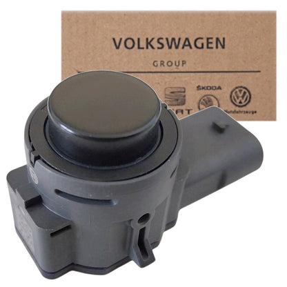 CZUJNIK PDC COFANIA PARKOWANIA 1EA919275B 0263063920 CZARNY MAT VW SKODA