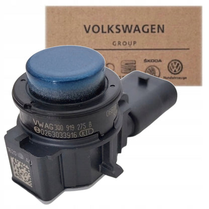 CZUJNIK PDC COFANIA PARKOWANIA 3Q0919275B 0263033916 BOSCH SKODA NIEBIESKI