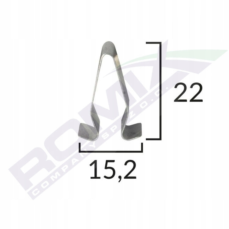 10x SPINKA BLASZKA TAPICERKI VW AUDI SKODA SEAT