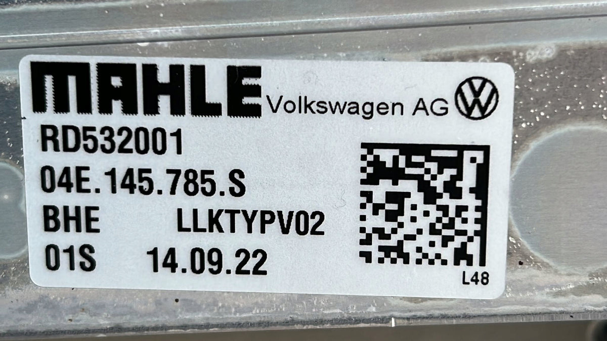 CHŁODNICA POWIETRZA VW AUDI 1.4 TSI 04E145785S