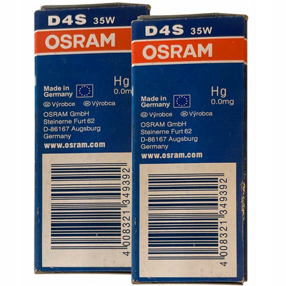 2X KSENON XENON ŻARNIK D4S LEXUS OSRAM XENARC