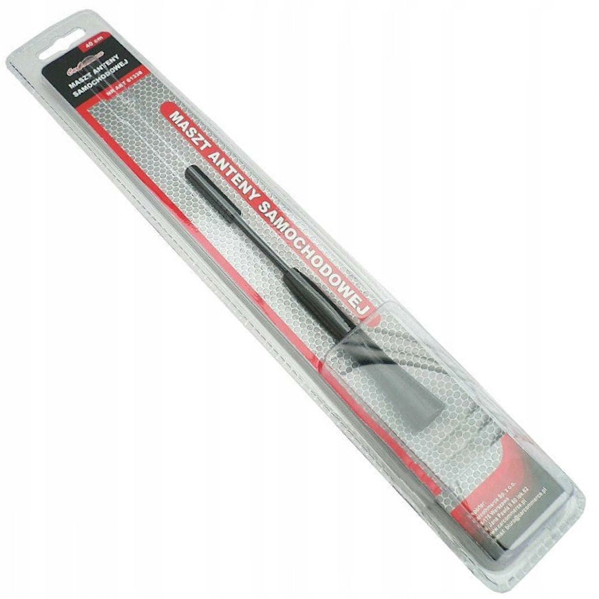 ANTENA BAT BACIK MASZT ANTENOWY SAMOCHODOWY 14cm z PRZEJŚCIÓWKAMI 5mm i 6mm