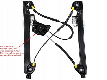 MECHANIZM PODNOSZENIA SZYB PRZEDNI LEWY SEAT ALTEA / XL 5P0837461