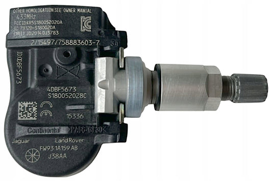 CZUJNIK CIŚNIENIA OPON TPMS FW931A159AB JAGUAR LAND ROVER ORYGINAŁ NOWY