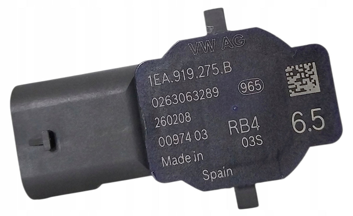 CZUJNIK PDC COFANIA PARKOWANIA 1EA919275B 0263063289 CZARNY PERŁA VW SKODA
