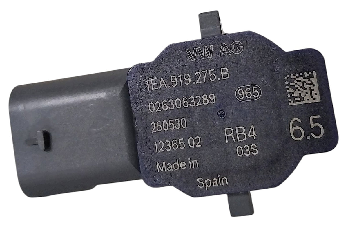 CZUJNIK PDC COFANIA PARKOWANIA 1EA919275B 0263063289 SREBRNY SKODA VW AUDI