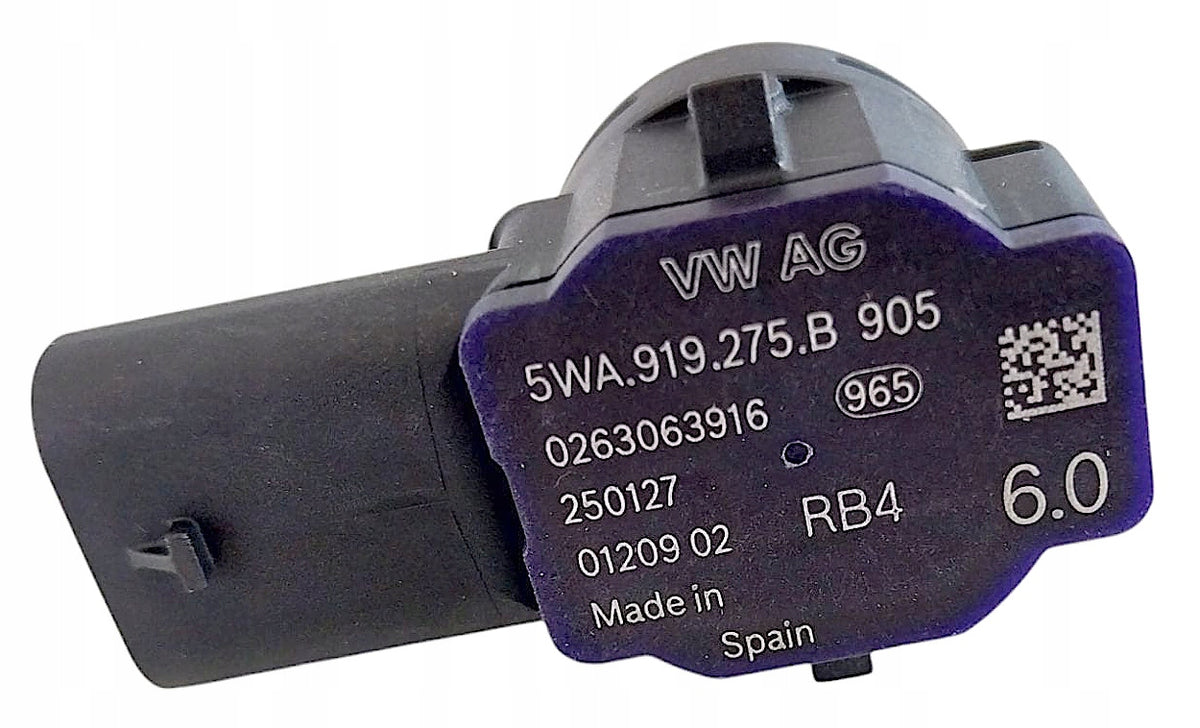 5WA919275 B ORYGINALNY CZUJNIK PARKOWANIA PDC OE VAG VW AUDI SEAT SKODA BMW