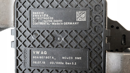 CZUJNIK NOX SONDA LAMBDA 80A907807A AUDI 3.0TDI