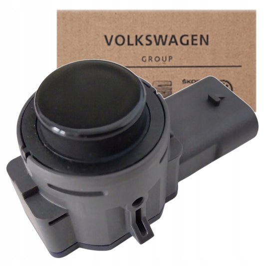 CZUJNIK PDC COFANIA PARKOWANIA 1EA919275B 0263063289 CZARNY PERŁA VW SKODA