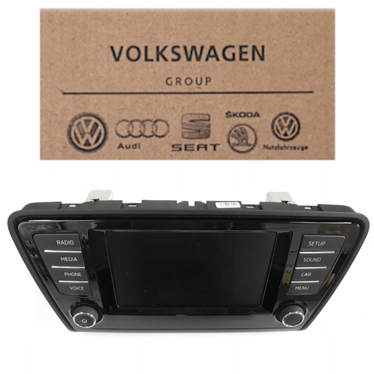 RADIO WYŚWIETLACZ 5E0919605H SKODA OCTAVIA III PANEL STEROWANIA EKRAN DOTYK