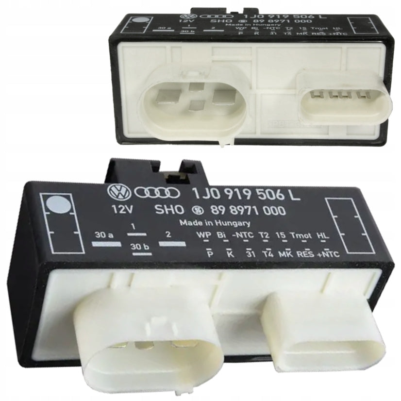 1J0919506L STEROWNIK WENTYLATORA AUDI VW 1.6 PRZEKAŹNIK MODUŁ ORYGINAŁ ASO