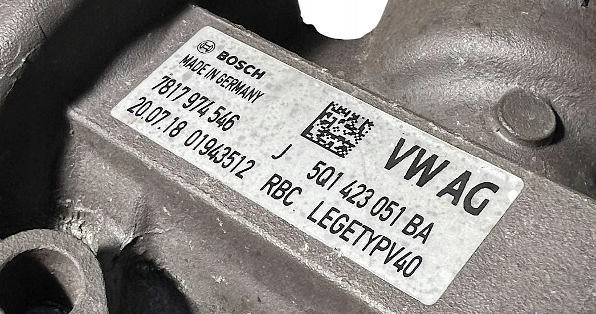 PRZEKŁADNIA KIEROWNICZA MAGLOWNICA VW 5Q1423051BA ORYGINALNA NOWA