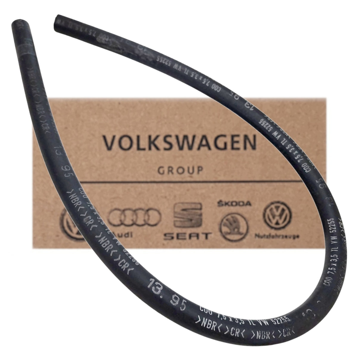 WĄŻ PRZEWÓD PALIWA VW GOLF 4 PASSAT 1.9 TDIVAG N0202811 TL VW 52255 7,5x3,5
