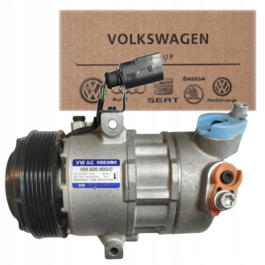 1S0820803C SPRĘŻARKA KOMPRESOR KLIMATYZACJI ORYGINAŁ VW UP LOAD CITIGO MII