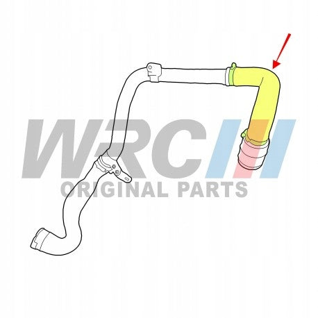 RURA WĄŻ TURBO INTERCOOLERA RENAULT MASTER 2.3 DCi