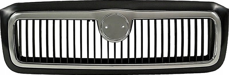 ATRAPA PRZEDNIA ŚRODEK GRILL SKODA FELICIA FELICJA 1998- 6U0853653A CHROM