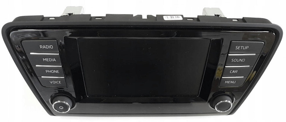 RADIO WYŚWIETLACZ 5E0919605H SKODA OCTAVIA III PANEL STEROWANIA EKRAN DOTYK