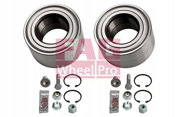 ŁOŻYSKA KOŁA PRZÓD PRZEDNIE VW GOLF II 2 MK2 JETTA 6N0407625 ZESTAW NOWY